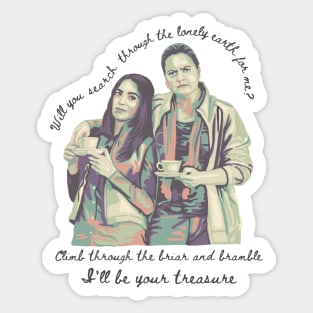 I'll Be Your Treasure Sticker